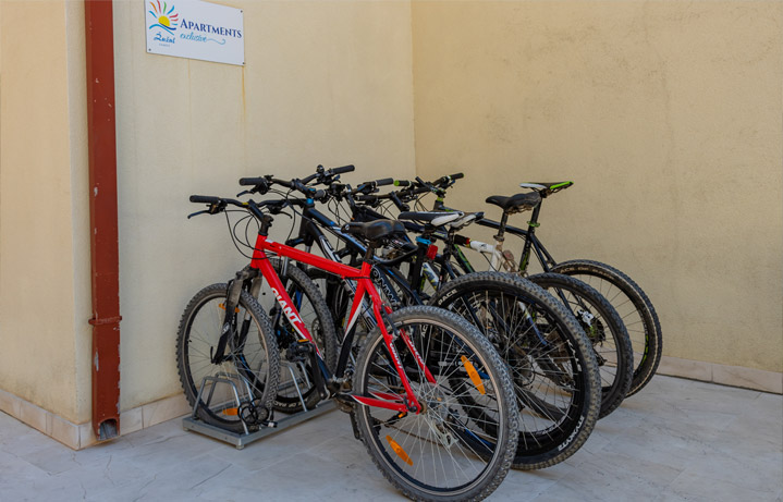 Bicycle parking spaces